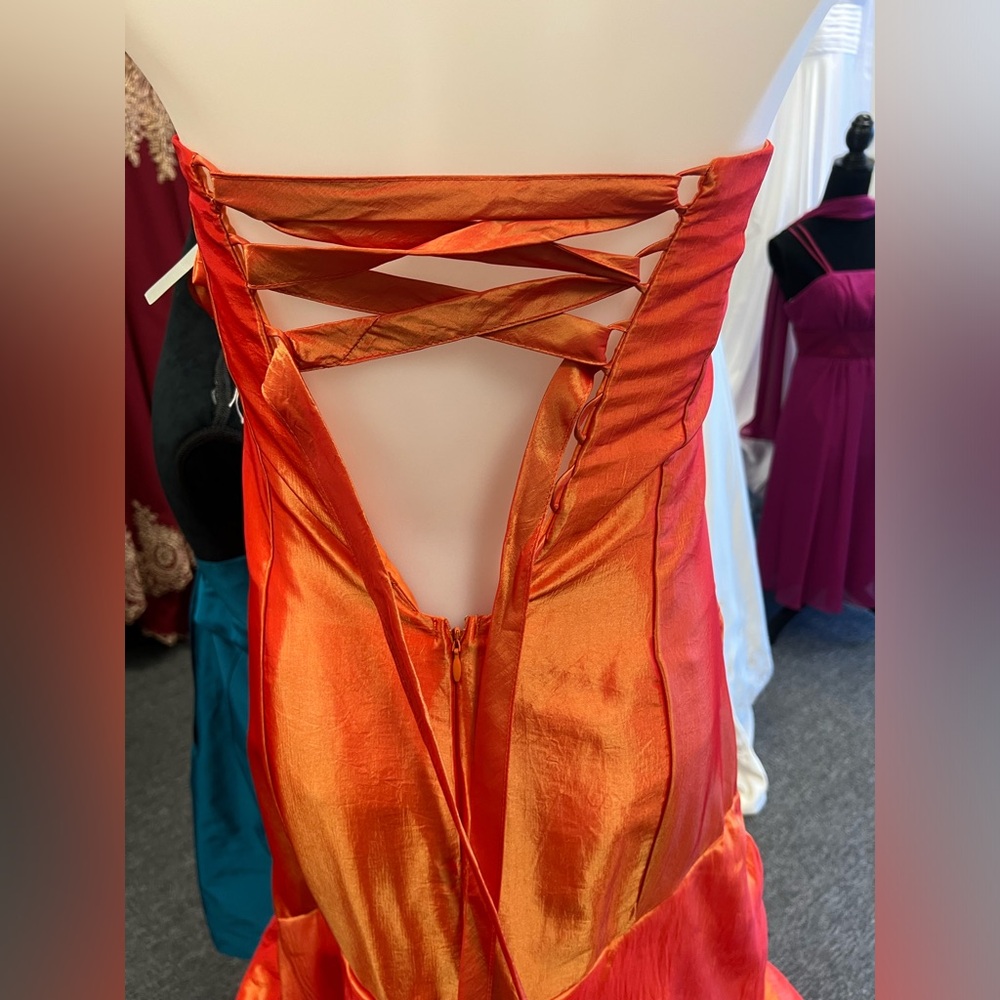 Orange Gown - Picture 5 of 6